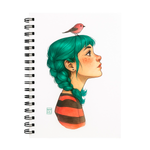 Cuaderno chica soñadora