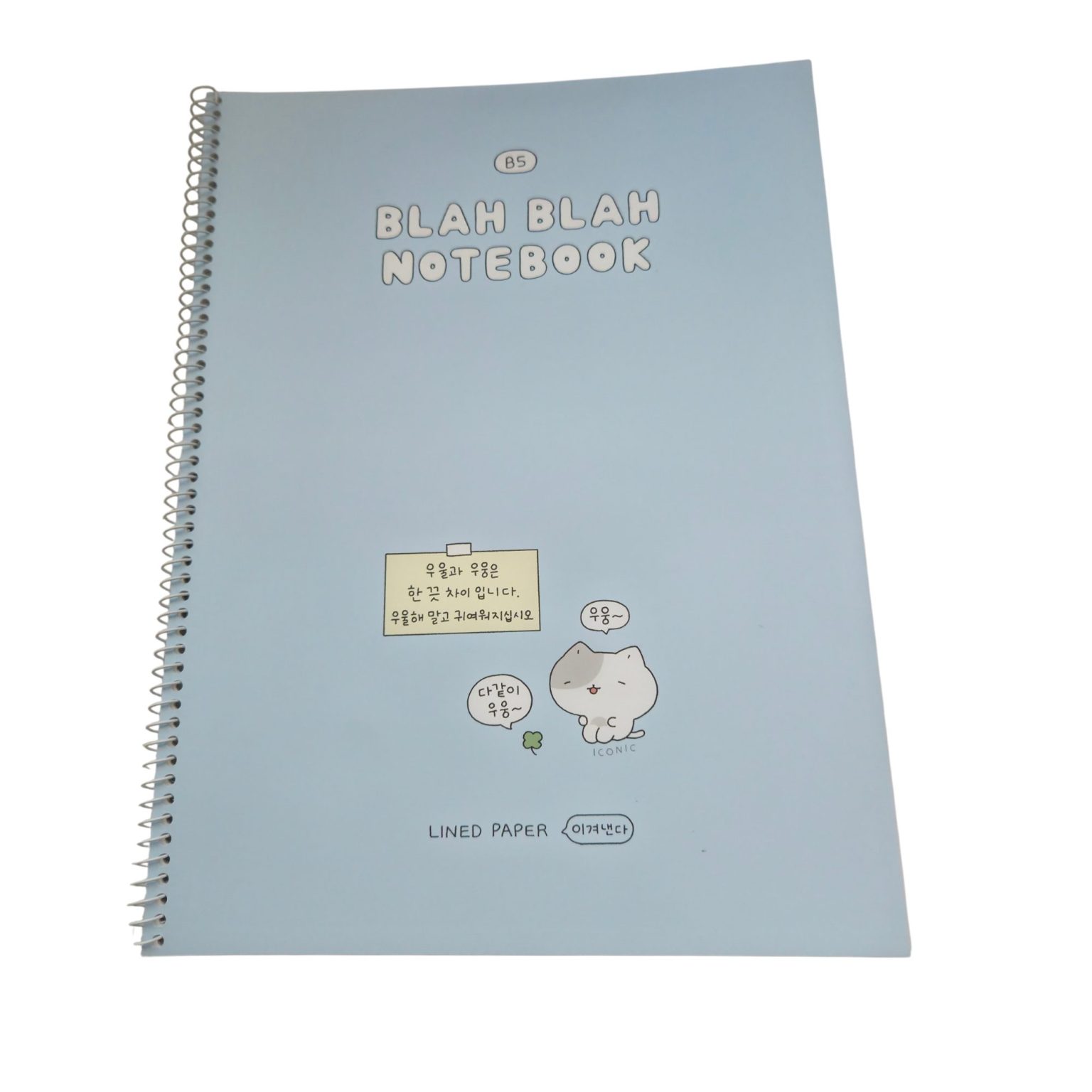 Blue Notebook de Iconic